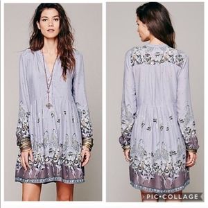 Free People Sierra Valley Shirt dress, S